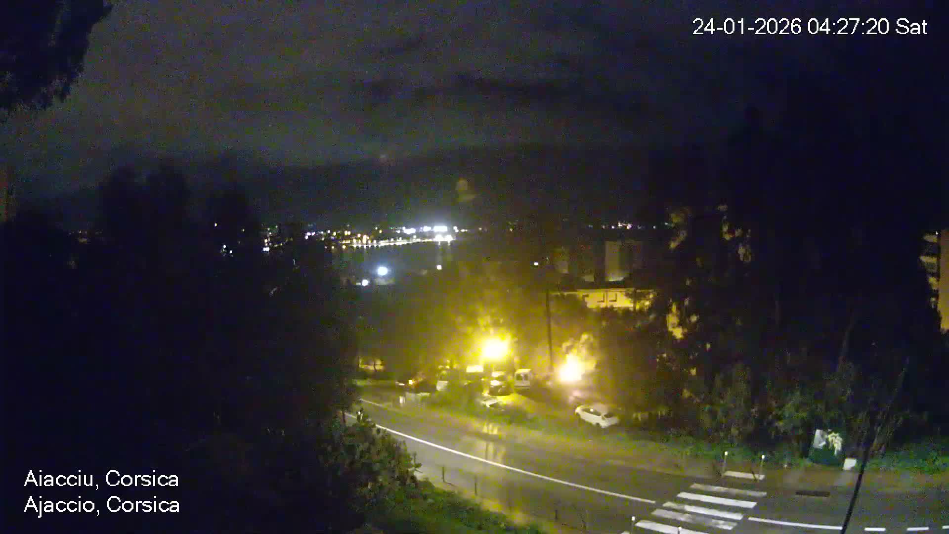 Corsica, Ajaccio City Skyline Live Cam - Ajaccio, Corse-du-Sud, Corse , France