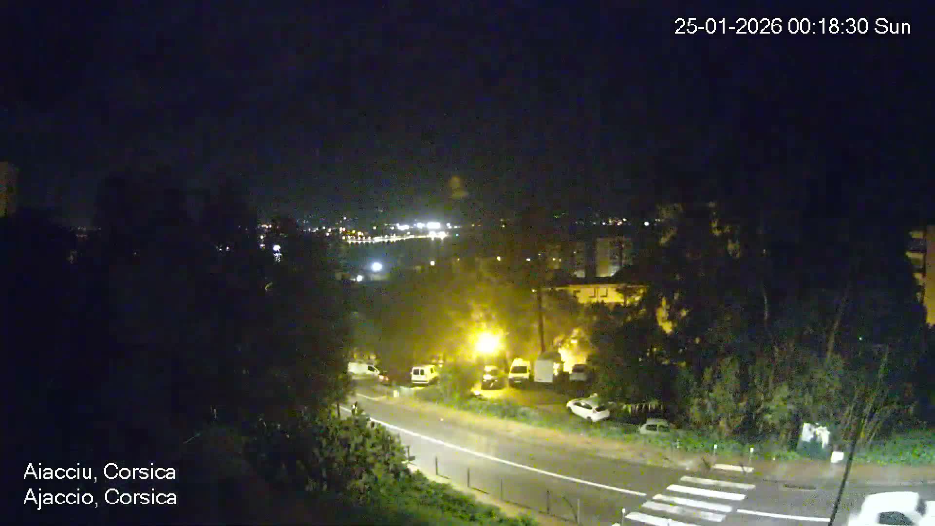 Corsica, Ajaccio City Skyline Live Cam - Ajaccio, Corse-du-Sud, Corse , France
