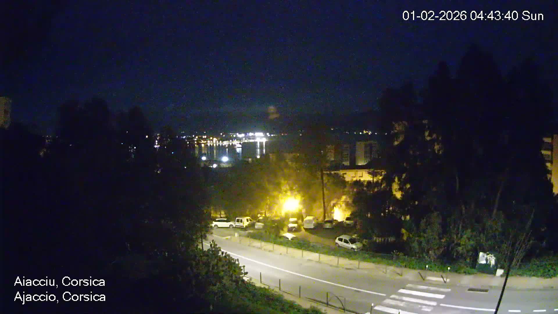 Corsica, Ajaccio City Skyline Live Cam - Ajaccio, Corse-du-Sud, Corse , France