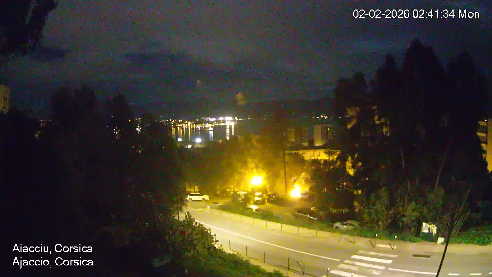 Corsica, Ajaccio City Skyline Live Cam - Ajaccio, Corse-du-Sud, Corse , France