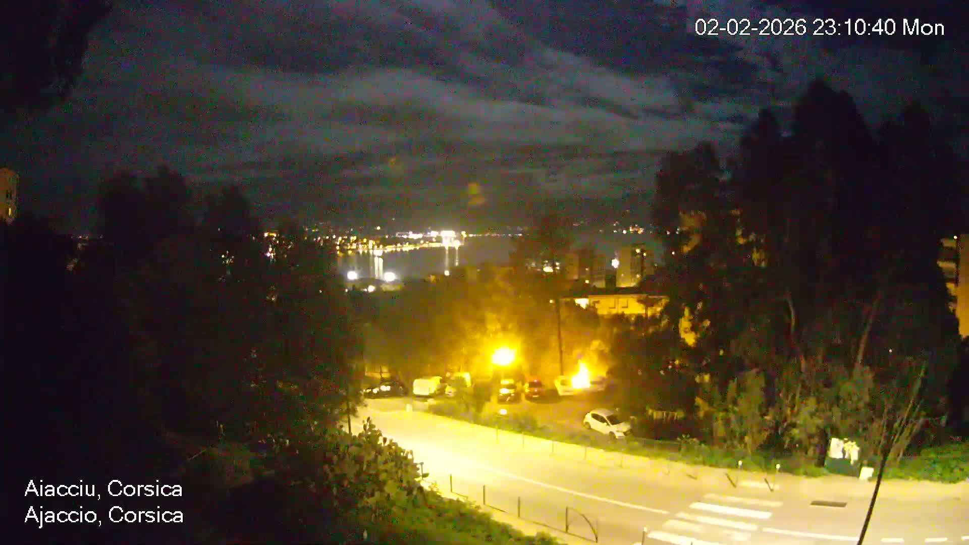 Corsica, Ajaccio City Skyline Live Cam - Ajaccio, Corse-du-Sud, Corse , France