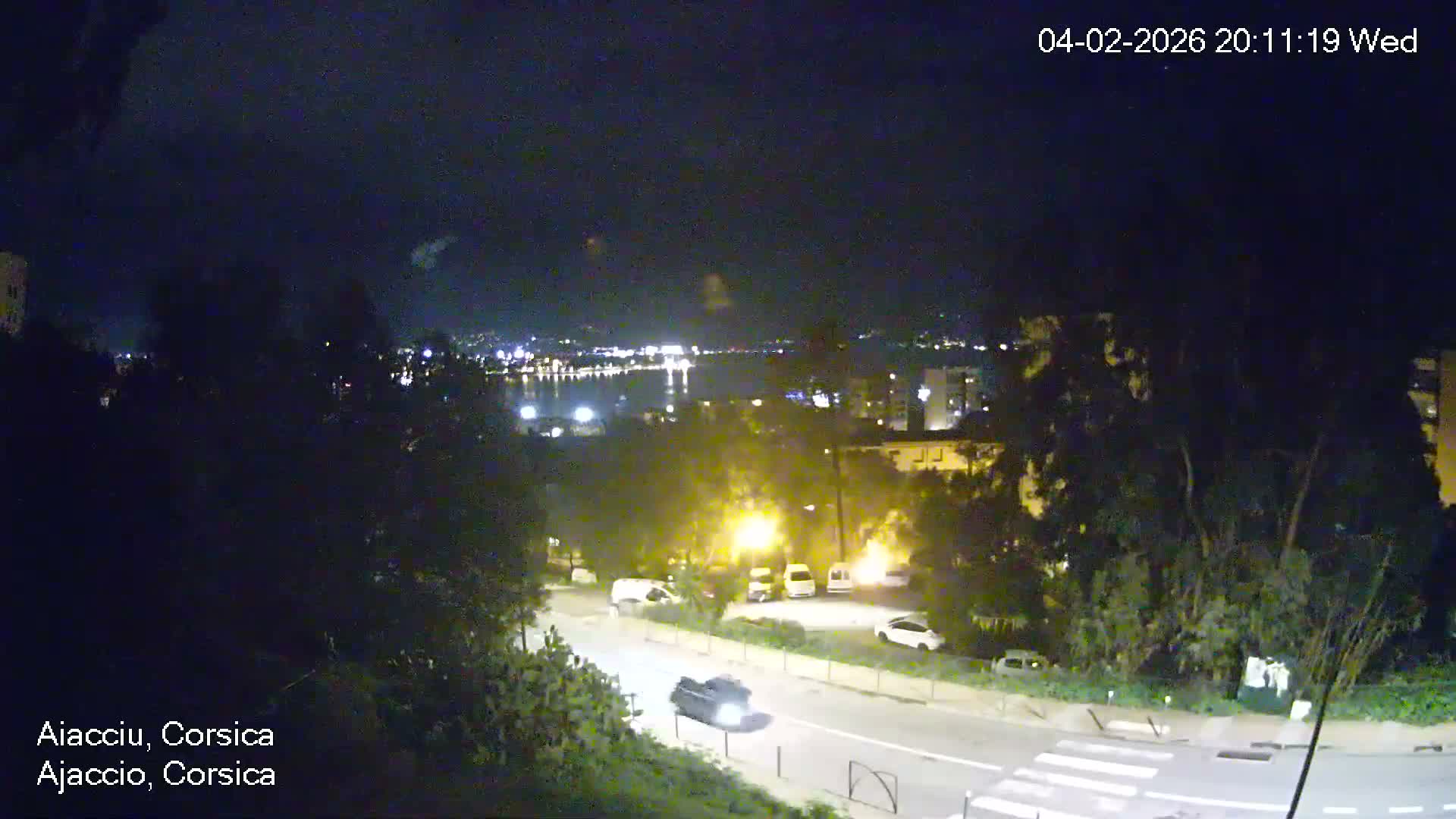 Corsica, Ajaccio City Skyline Live Cam - Ajaccio, Corse-du-Sud, Corse , France
