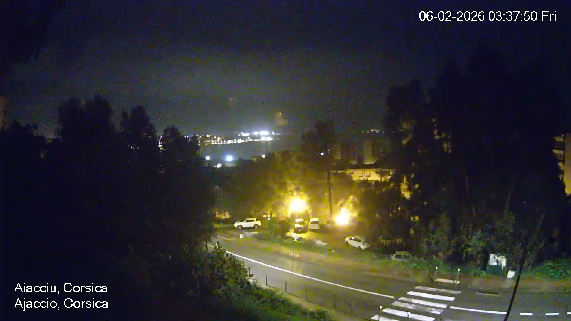 Corsica, Ajaccio City Skyline Live Cam - Ajaccio, Corse-du-Sud, Corse , France
