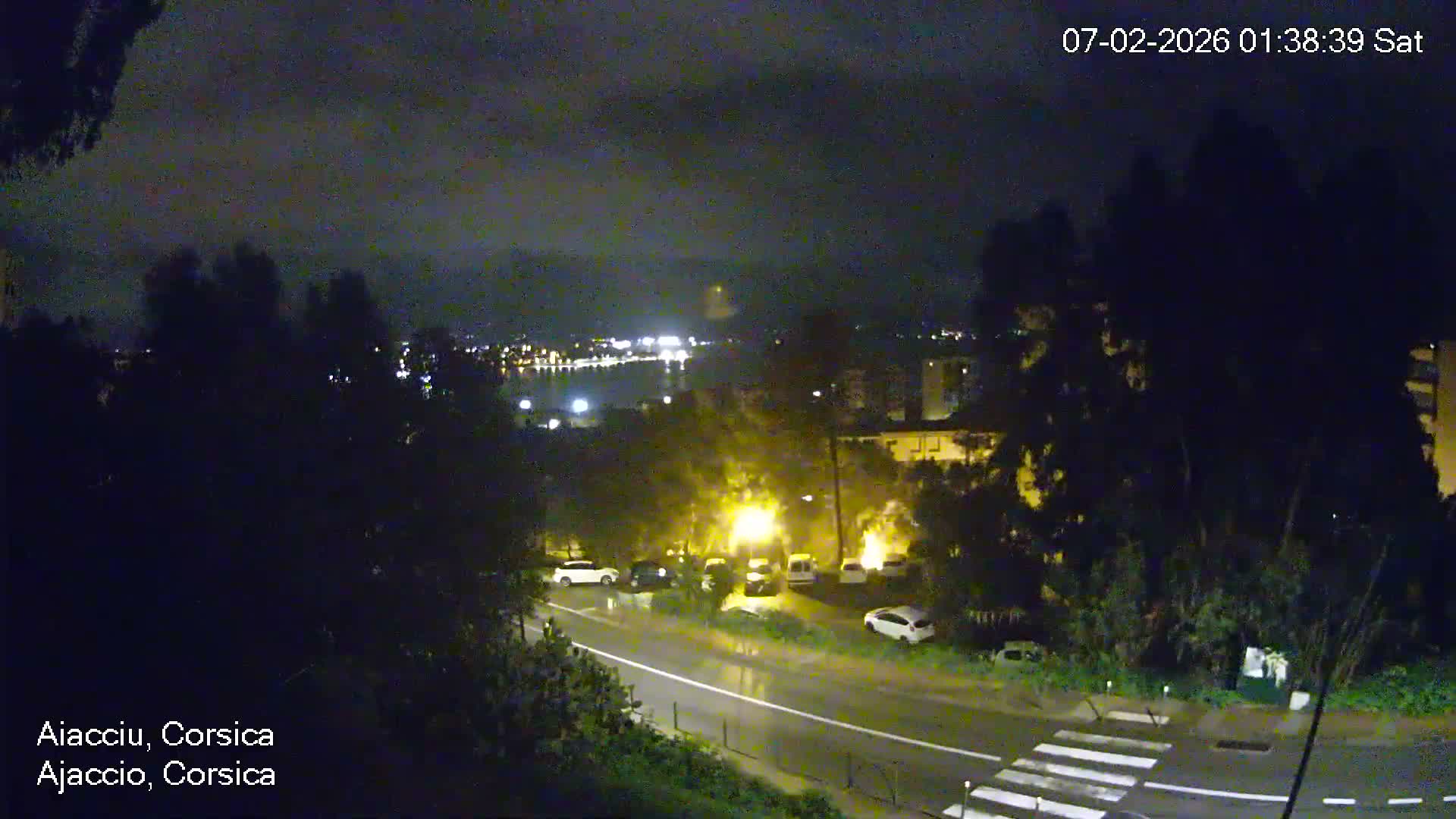 Corsica, Ajaccio City Skyline Live Cam - Ajaccio, Corse-du-Sud, Corse , France