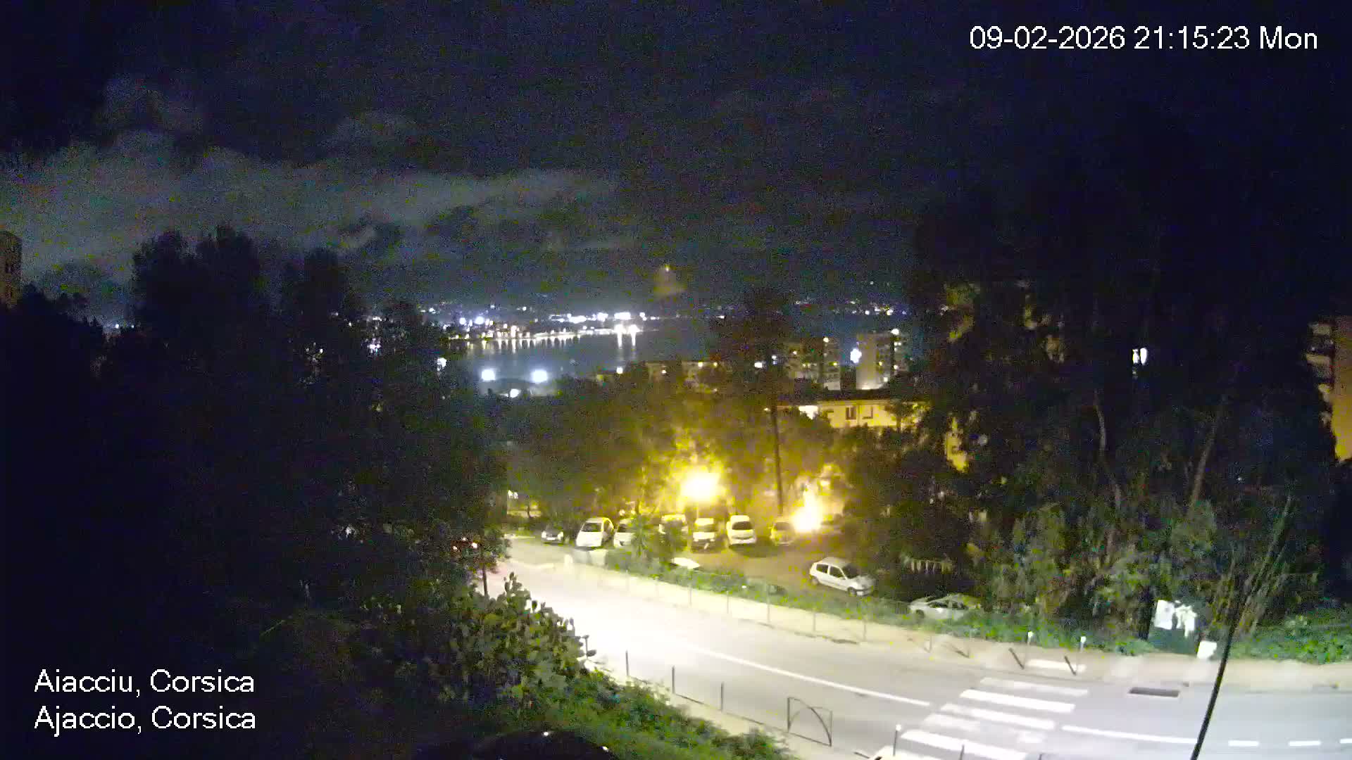 Corsica, Ajaccio City Skyline Live Cam - Ajaccio, Corse-du-Sud, Corse , France
