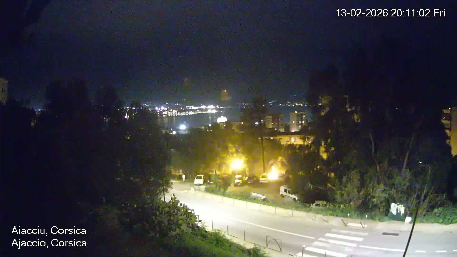 Corsica, Ajaccio City Skyline Live Cam - Ajaccio, Corse-du-Sud, Corse , France