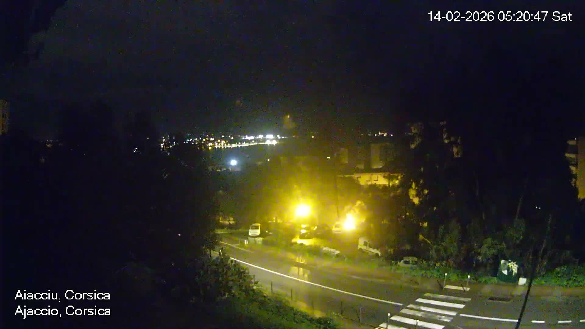 Corsica, Ajaccio City Skyline Live Cam - Ajaccio, Corse-du-Sud, Corse , France