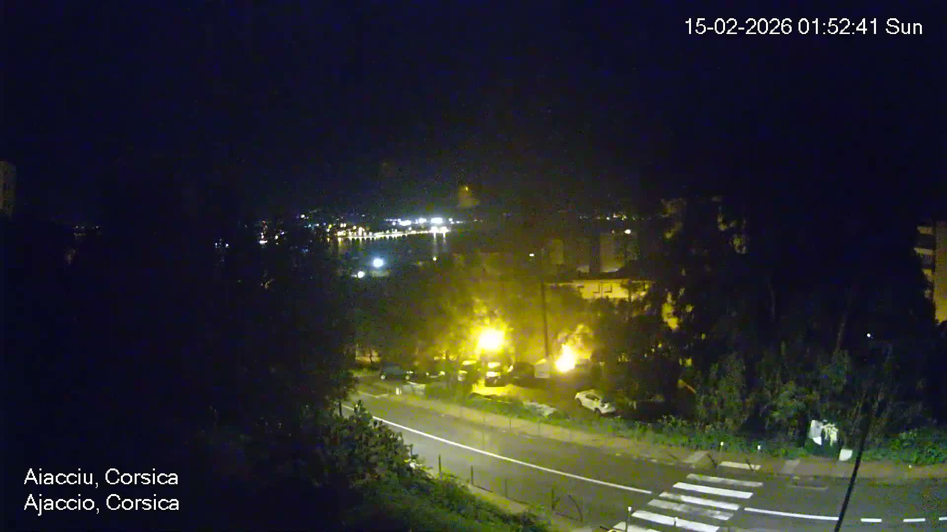 Corsica, Ajaccio City Skyline Live Cam - Ajaccio, Corse-du-Sud, Corse , France