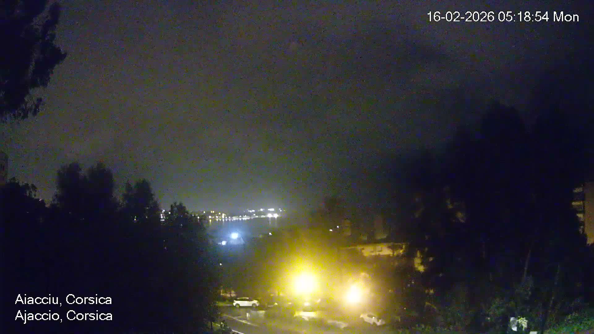 Corsica, Ajaccio City Skyline Live Cam - Ajaccio, Corse-du-Sud, Corse , France