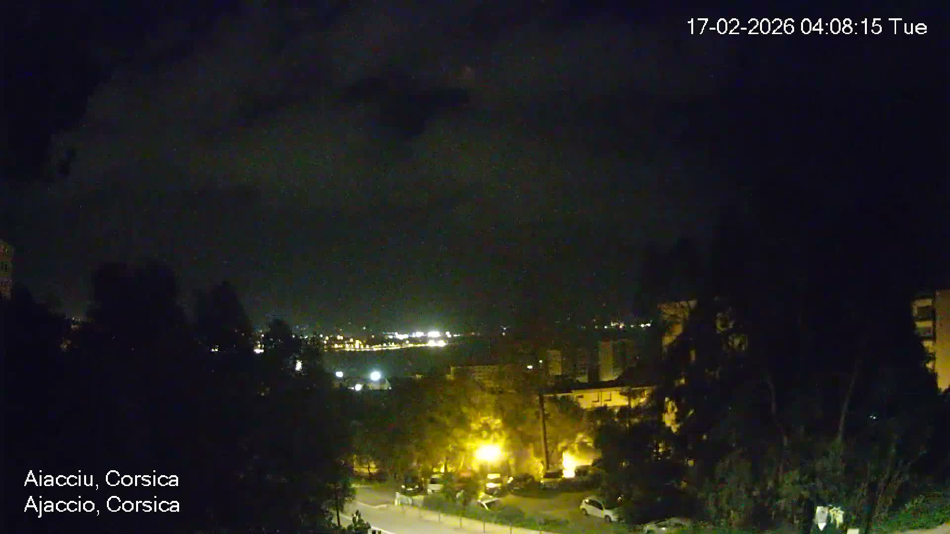 Corsica, Ajaccio City Skyline Live Cam - Ajaccio, Corse-du-Sud, Corse , France
