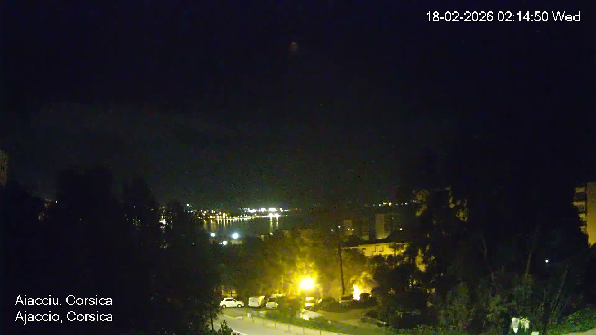 Corsica, Ajaccio City Skyline Live Cam - Ajaccio, Corse-du-Sud, Corse , France