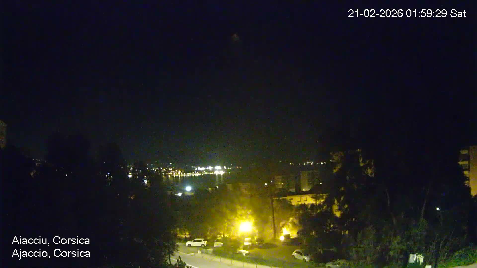 Corsica, Ajaccio City Skyline Live Cam - Ajaccio, Corse-du-Sud, Corse , France