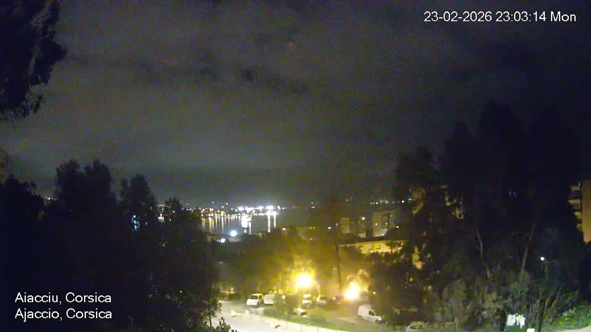 Corsica, Ajaccio City Skyline Live Cam - Ajaccio, Corse-du-Sud, Corse , France