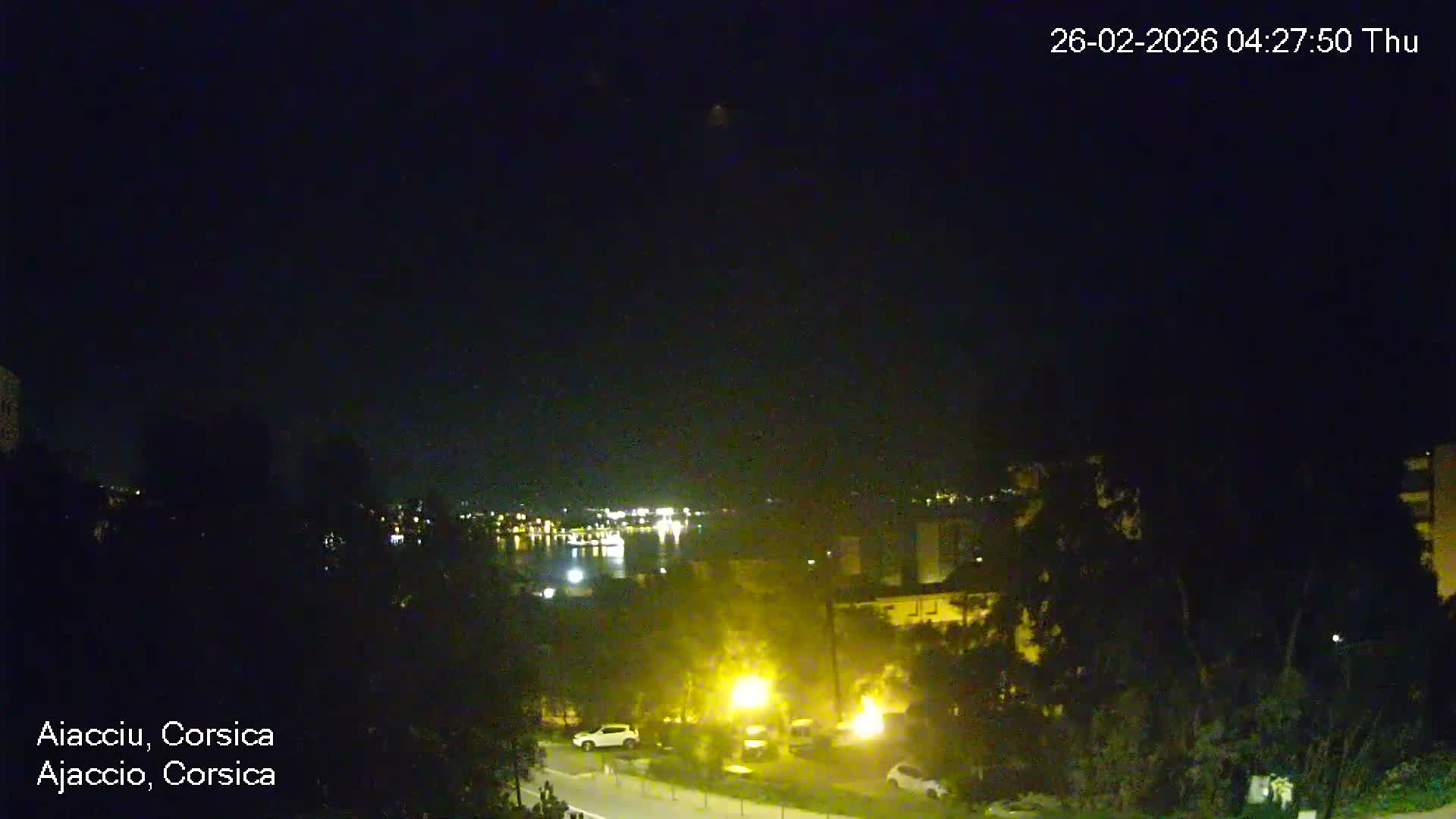 Corsica, Ajaccio City Skyline Live Cam - Ajaccio, Corse-du-Sud, Corse , France