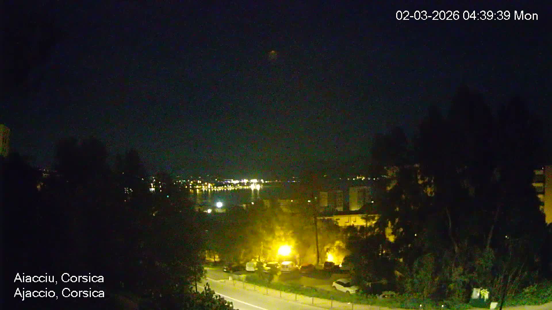 Corsica, Ajaccio City Skyline Live Cam - Ajaccio, Corse-du-Sud, Corse , France