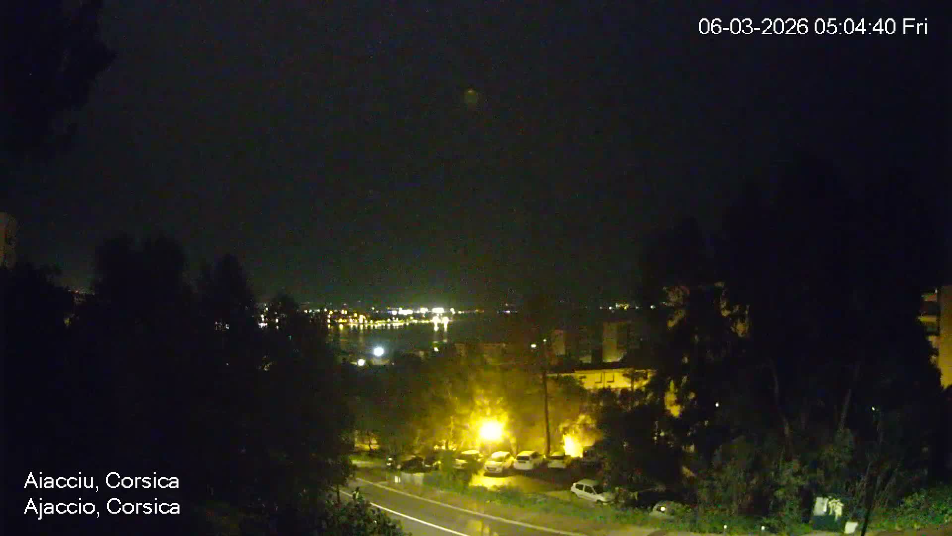 Corsica, Ajaccio City Skyline Live Cam - Ajaccio, Corse-du-Sud, Corse , France