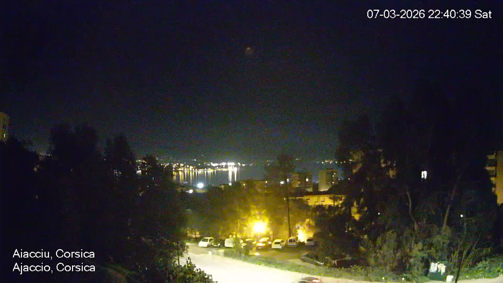 Corsica, Ajaccio City Skyline Live Cam - Ajaccio, Corse-du-Sud, Corse , France