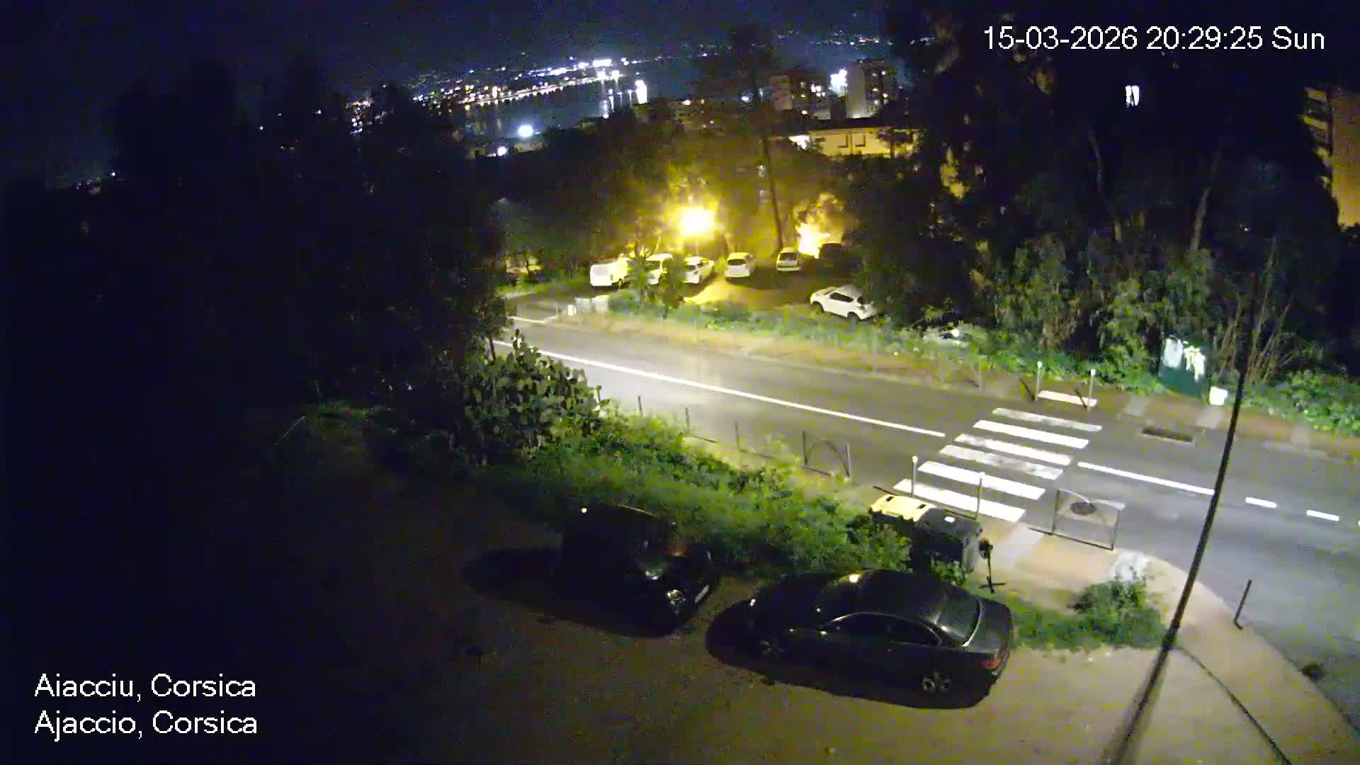 Corsica, Ajaccio City Skyline Live Cam - Ajaccio, Corse-du-Sud, Corse , France