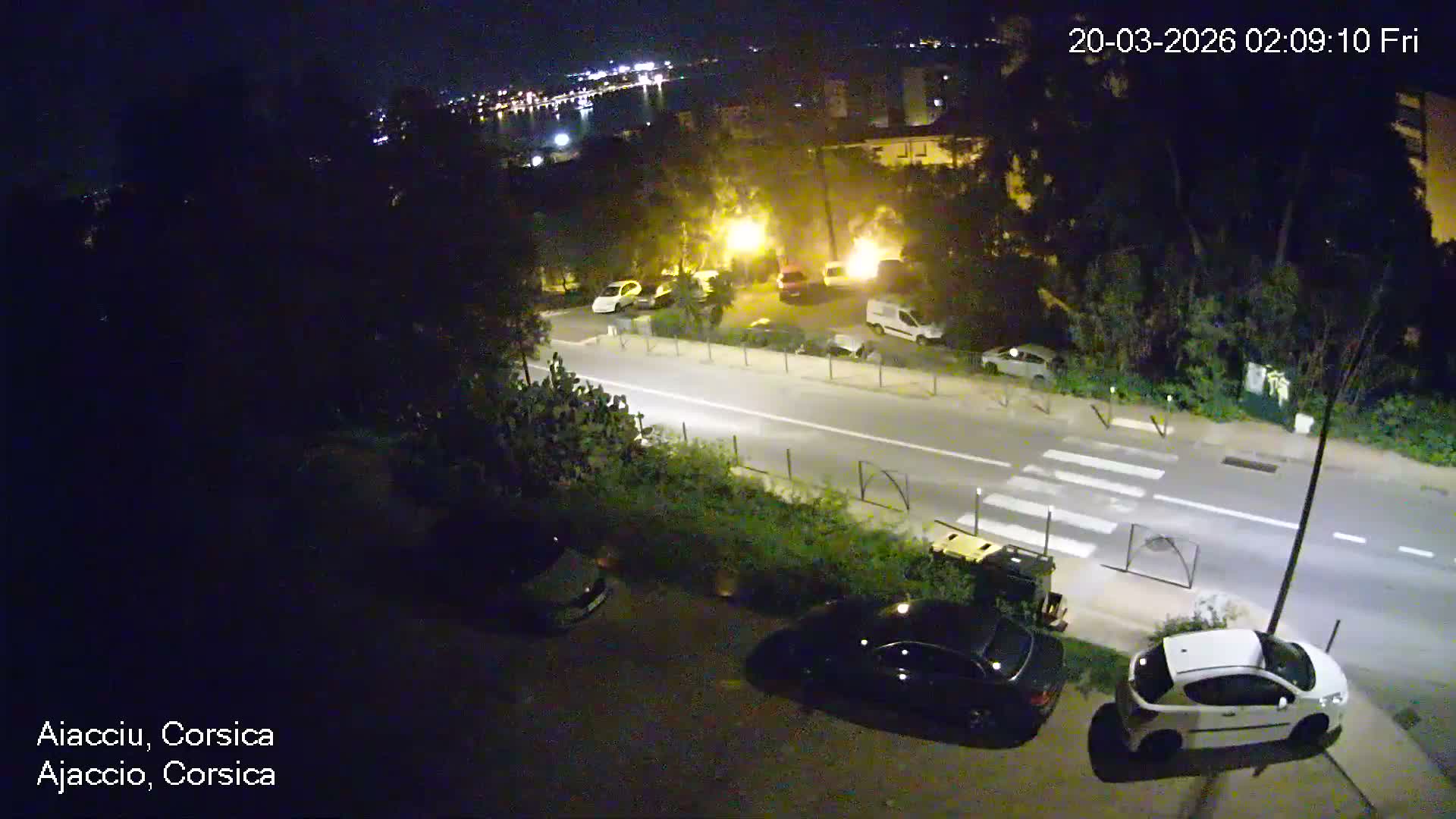 Corsica, Ajaccio City Skyline Live Cam - Ajaccio, Corse-du-Sud, Corse , France