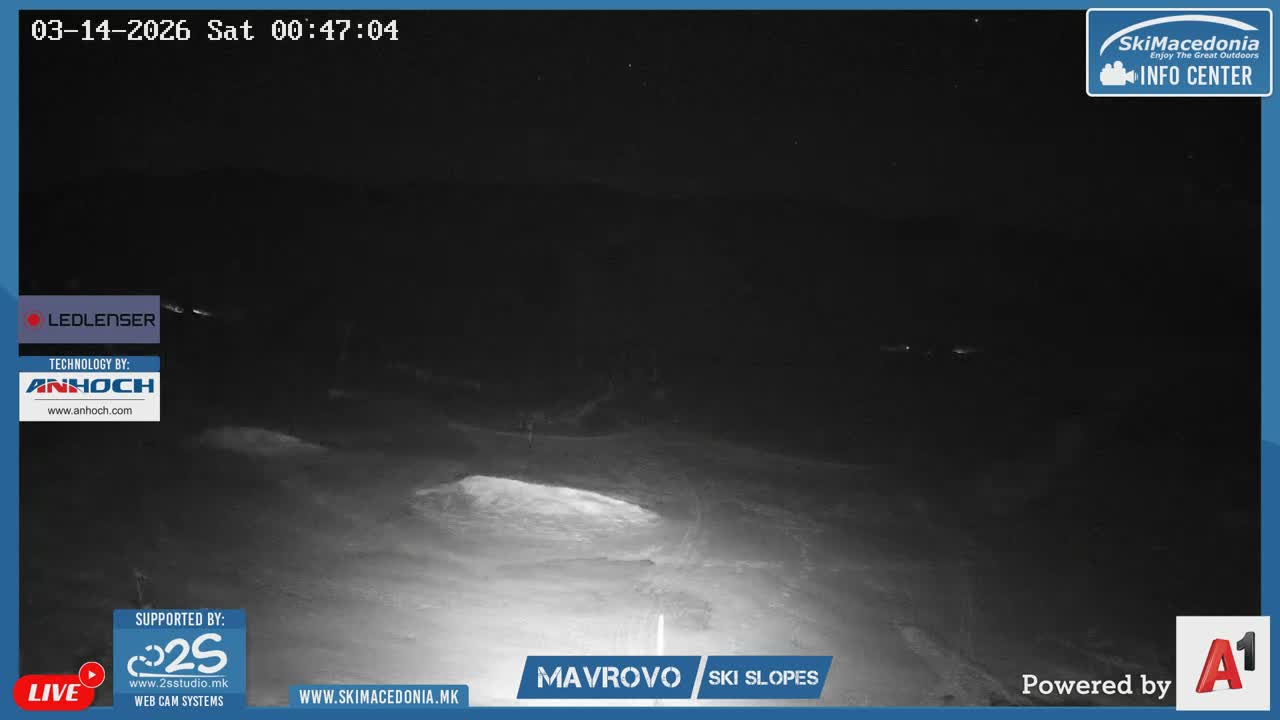 Polog, Bistra Mountains (Полог, Ски центар Маврово и скијачки патеки, Маврово и Ростуша, Маврово) Mavrovo Ski Center & Ski Slopes, Mavrovo and Rostusa, Mavrovo Live Cam - Mavrovo, Mavrovo and Rostusa, Polog, North Macedonia