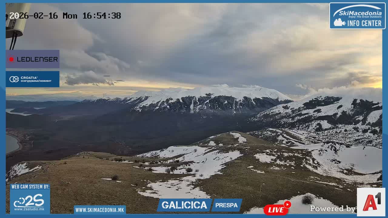 Jugozapaden (Southwestern) ( Југозападен Национален парк Северна Македонија-Албанија граница Галичица, Охрид, Трпејца)  North Macedonia-Albania Border National Park Galicica, Ohrid,Trpejca Live Cam - Trpejca, Ohrid, Southwestern, North Macedonia 
