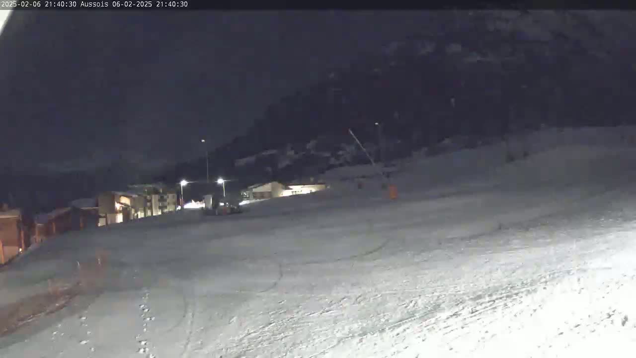 Aussois Ski Slopes Live Cam - Saint-Jean-de-Maurienne, Savoie, Auvergne-Rhone-Alpes, France