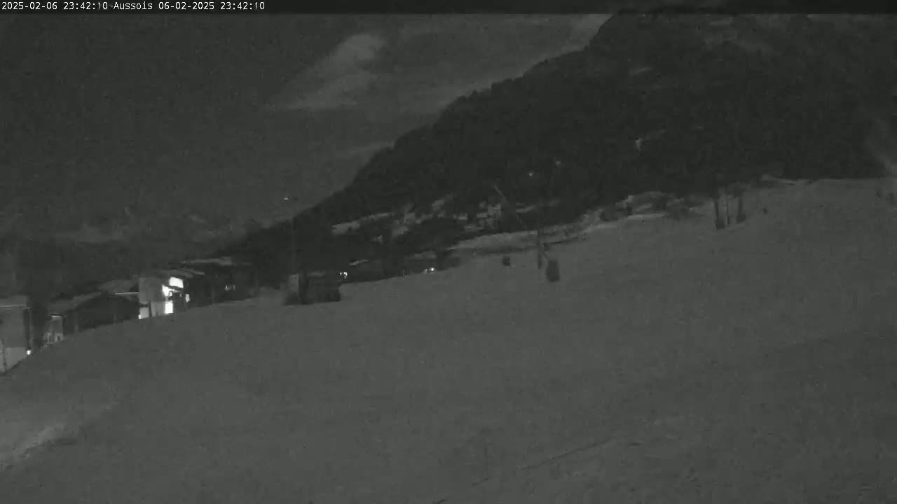 Aussois Ski Slopes Live Cam - Saint-Jean-de-Maurienne, Savoie, Auvergne-Rhone-Alpes, France