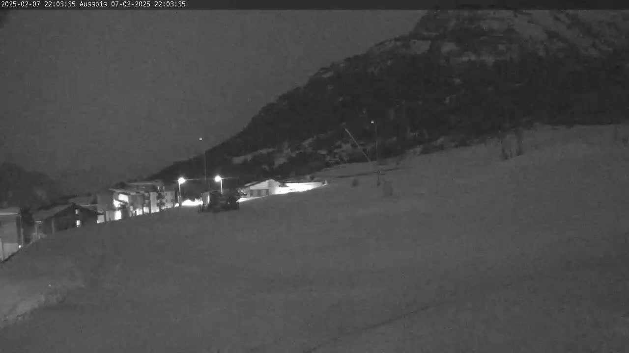 Aussois Ski Slopes Live Cam - Saint-Jean-de-Maurienne, Savoie, Auvergne-Rhone-Alpes, France