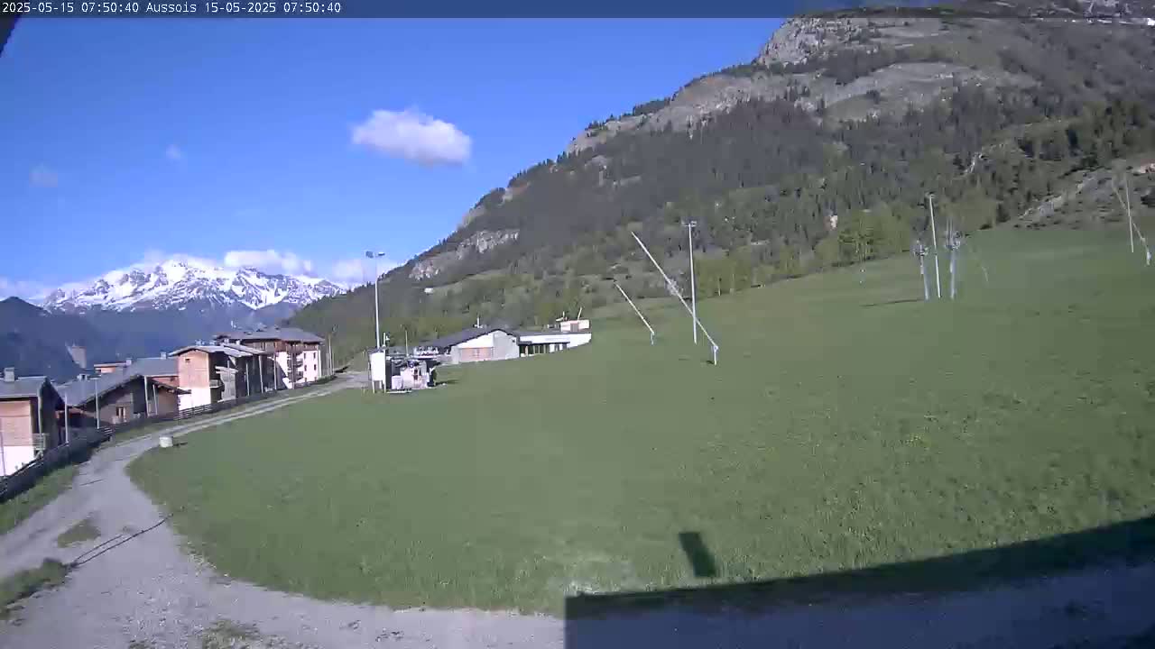 Aussois Ski Slopes Live Cam - Saint-Jean-de-Maurienne, Savoie, Auvergne-Rhone-Alpes, France