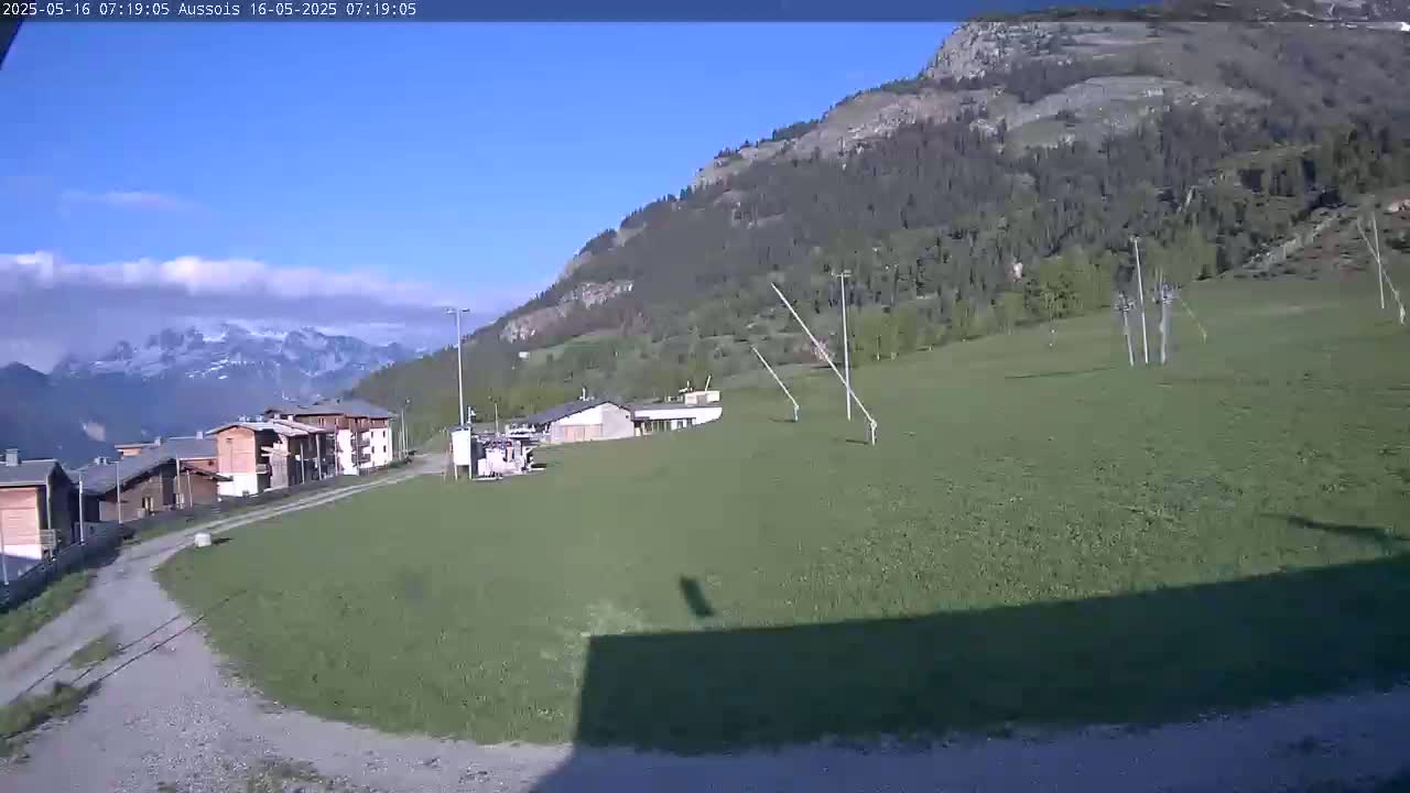 Aussois Ski Slopes Live Cam - Saint-Jean-de-Maurienne, Savoie, Auvergne-Rhone-Alpes, France