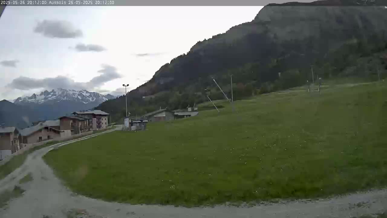 Aussois Ski Slopes Live Cam - Saint-Jean-de-Maurienne, Savoie, Auvergne-Rhone-Alpes, France