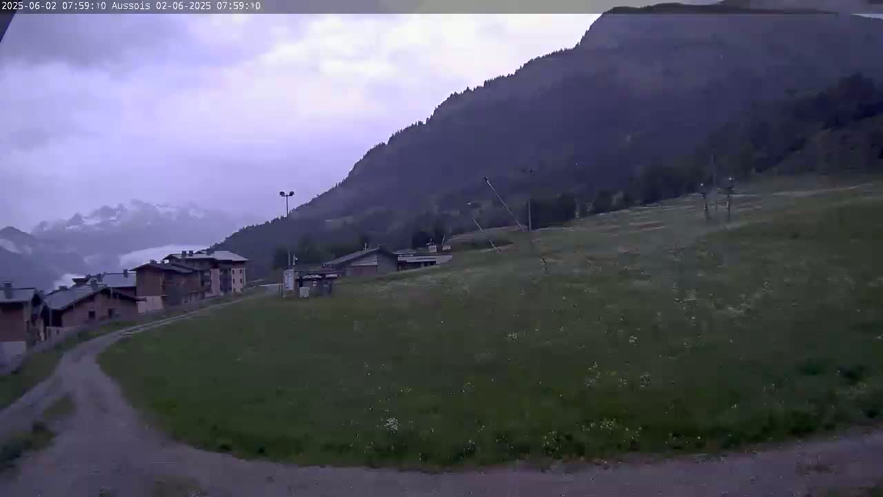 Aussois Ski Slopes Live Cam - Saint-Jean-de-Maurienne, Savoie, Auvergne-Rhone-Alpes, France
