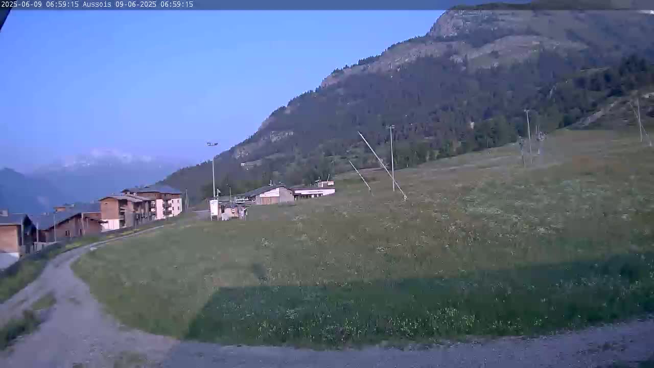 Aussois Ski Slopes Live Cam - Saint-Jean-de-Maurienne, Savoie, Auvergne-Rhone-Alpes, France