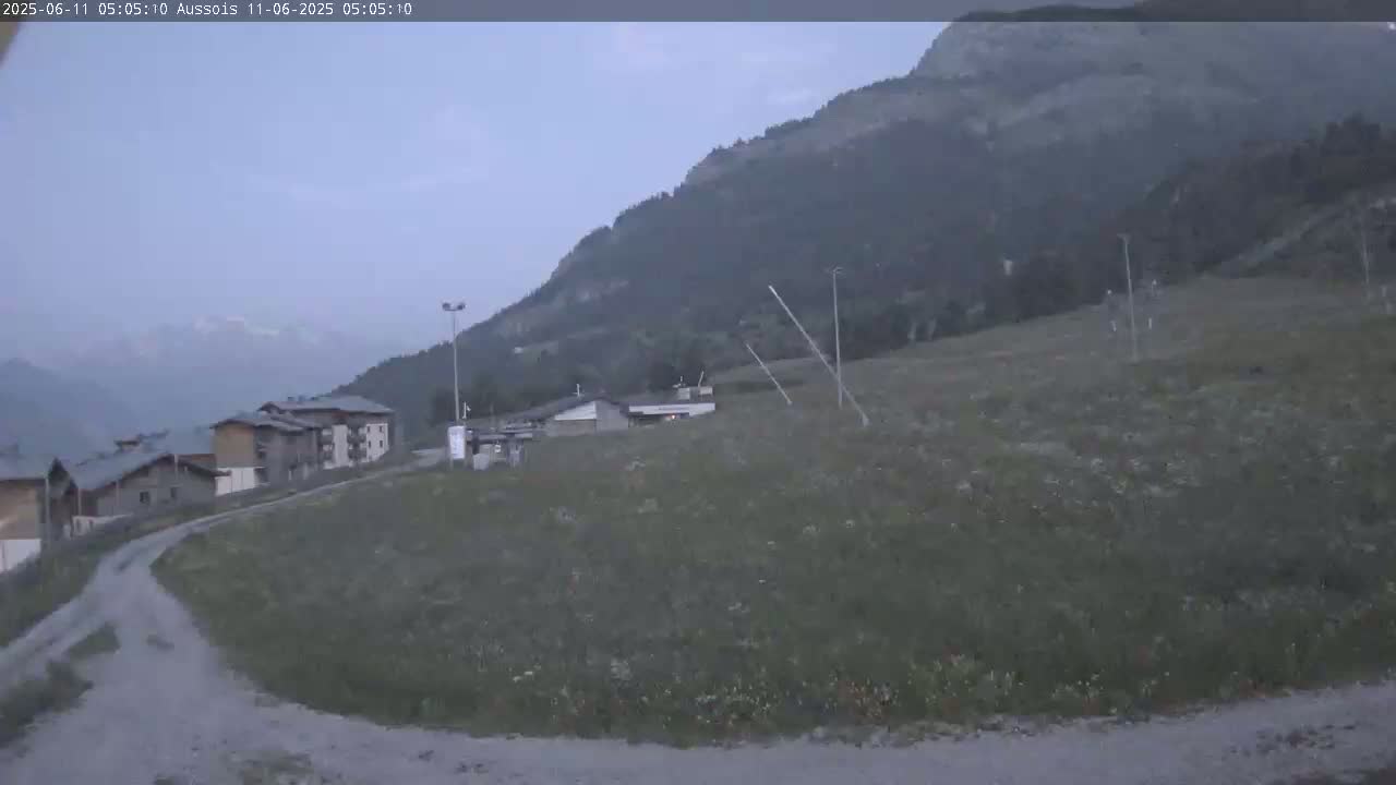 Aussois Ski Slopes Live Cam - Saint-Jean-de-Maurienne, Savoie, Auvergne-Rhone-Alpes, France
