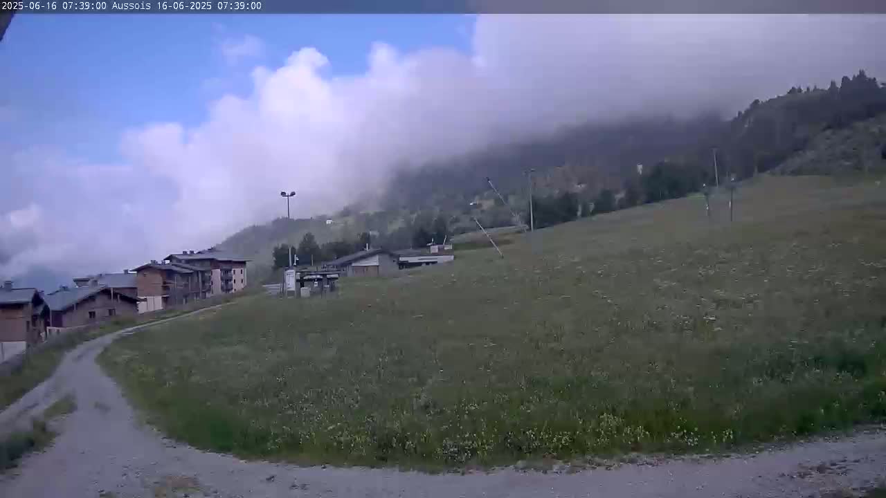 Aussois Ski Slopes Live Cam - Saint-Jean-de-Maurienne, Savoie, Auvergne-Rhone-Alpes, France