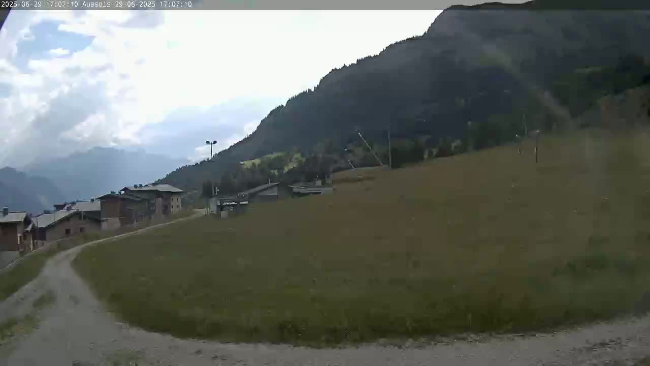 Aussois Ski Slopes Live Cam - Saint-Jean-de-Maurienne, Savoie, Auvergne-Rhone-Alpes, France