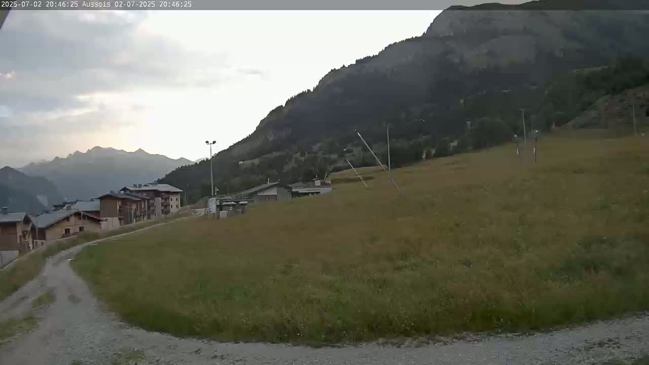 Aussois Ski Slopes Live Cam - Saint-Jean-de-Maurienne, Savoie, Auvergne-Rhone-Alpes, France