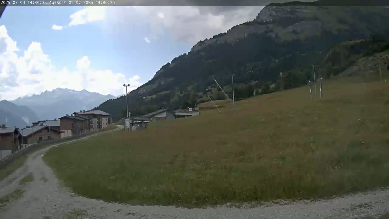 Aussois Ski Slopes Live Cam - Saint-Jean-de-Maurienne, Savoie, Auvergne-Rhone-Alpes, France