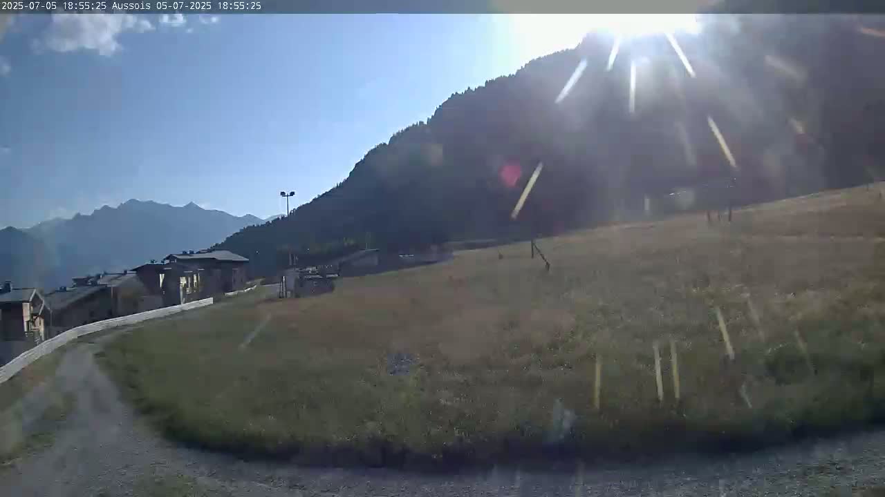 Aussois Ski Slopes Live Cam - Saint-Jean-de-Maurienne, Savoie, Auvergne-Rhone-Alpes, France