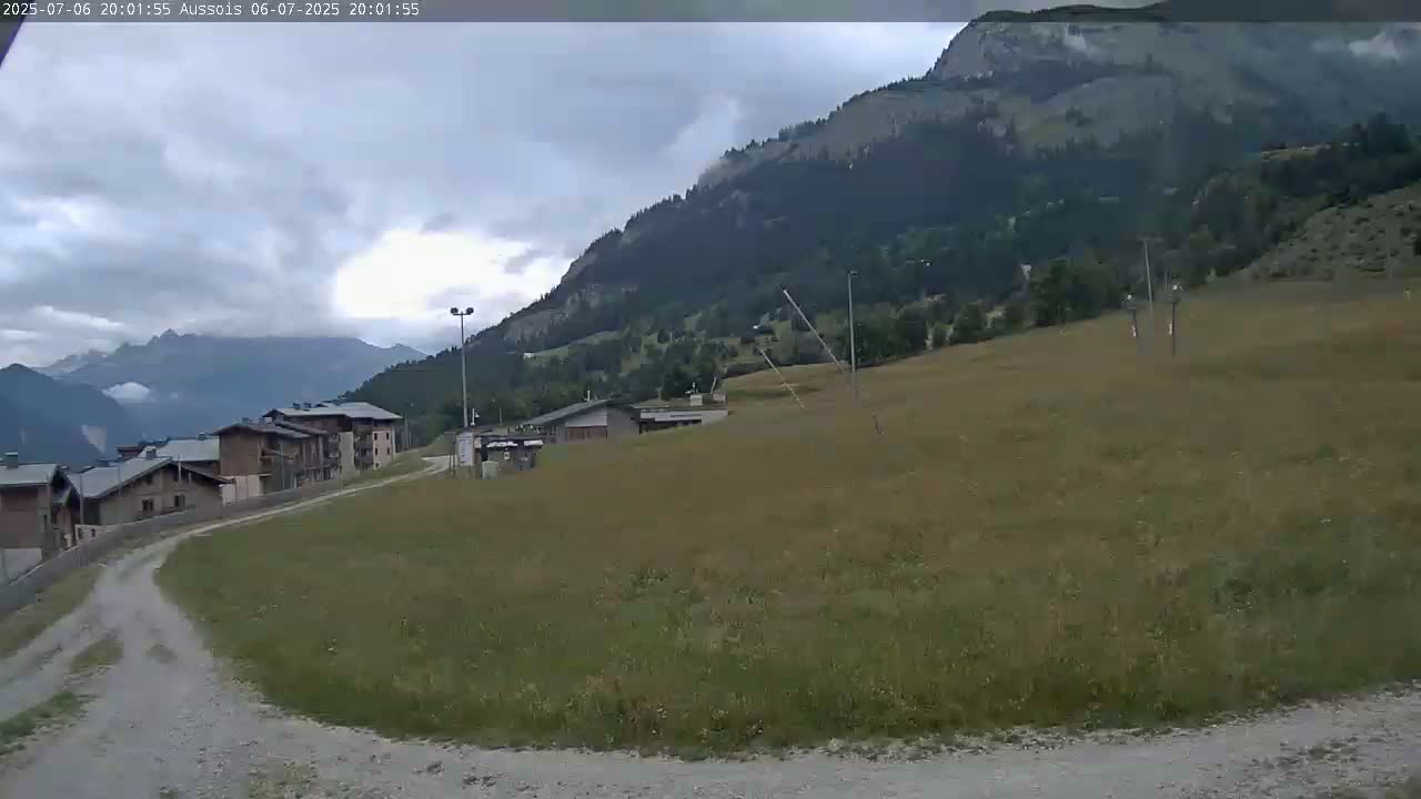 Aussois Ski Slopes Live Cam - Saint-Jean-de-Maurienne, Savoie, Auvergne-Rhone-Alpes, France