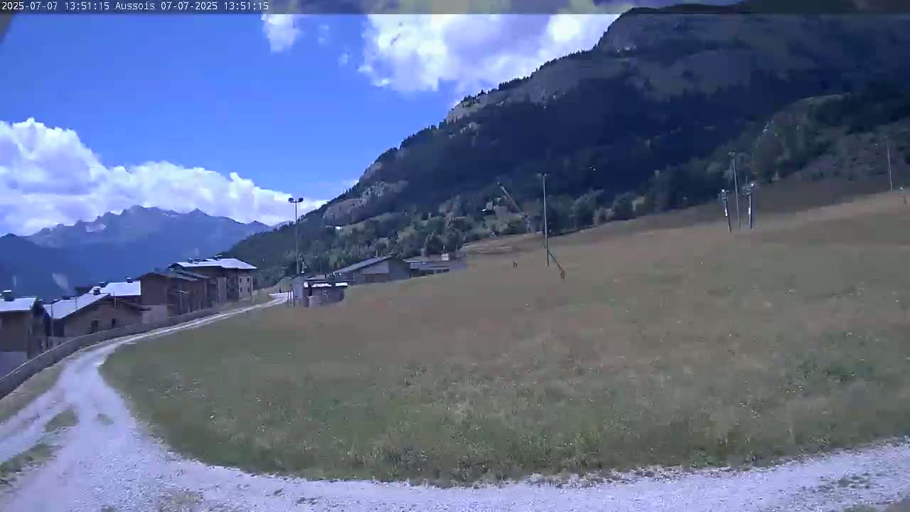 Aussois Ski Slopes Live Cam - Saint-Jean-de-Maurienne, Savoie, Auvergne-Rhone-Alpes, France