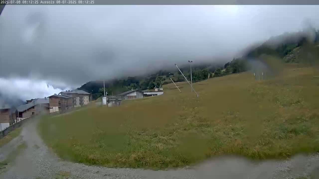 Aussois Ski Slopes Live Cam - Saint-Jean-de-Maurienne, Savoie, Auvergne-Rhone-Alpes, France