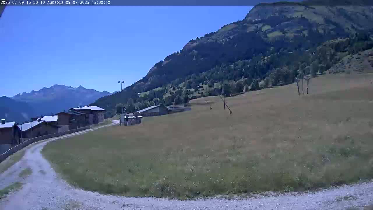 Aussois Ski Slopes Live Cam - Saint-Jean-de-Maurienne, Savoie, Auvergne-Rhone-Alpes, France
