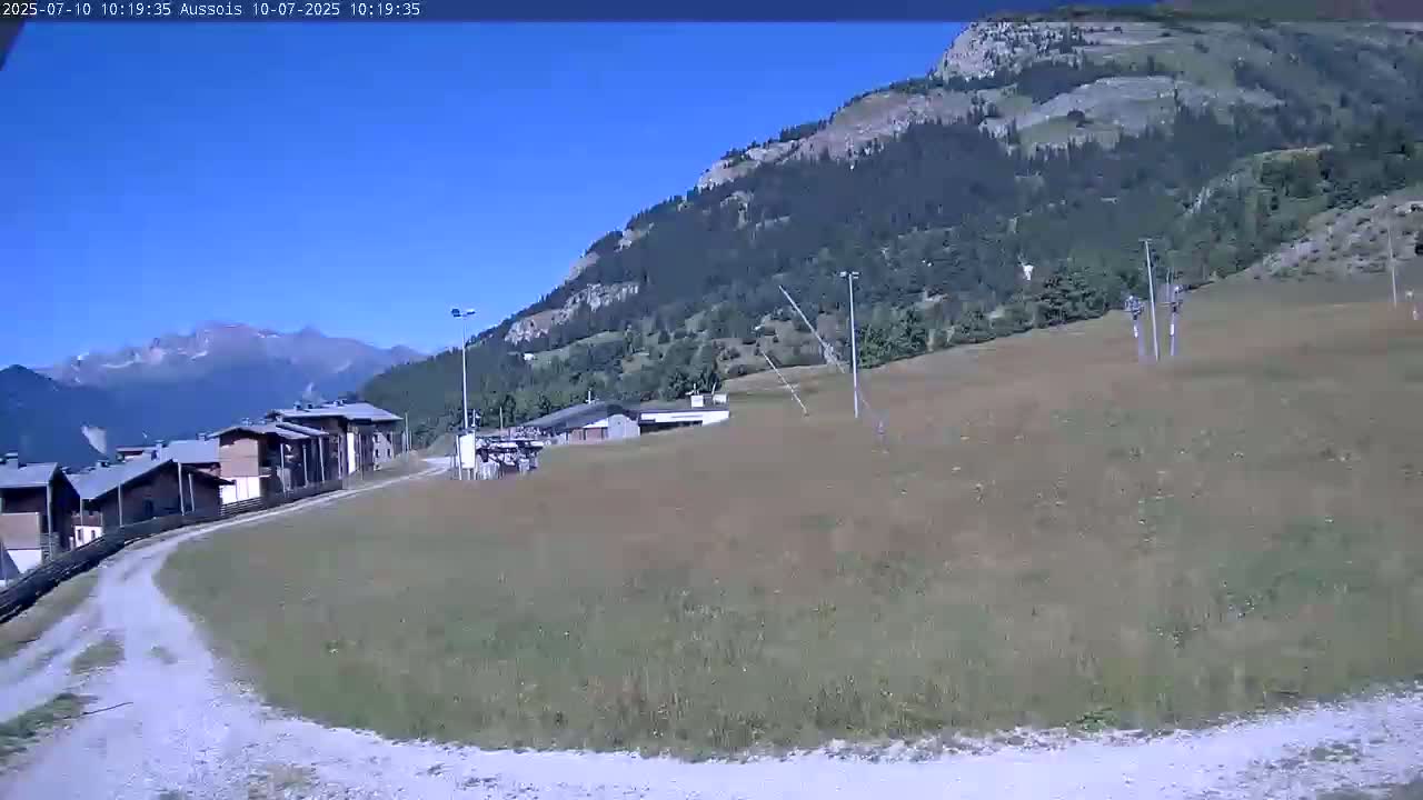Aussois Ski Slopes Live Cam - Saint-Jean-de-Maurienne, Savoie, Auvergne-Rhone-Alpes, France