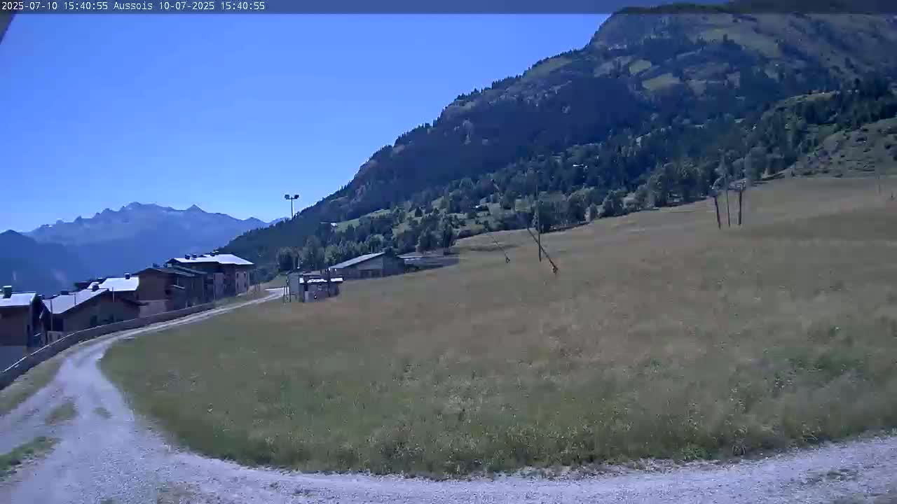 Aussois Ski Slopes Live Cam - Saint-Jean-de-Maurienne, Savoie, Auvergne-Rhone-Alpes, France