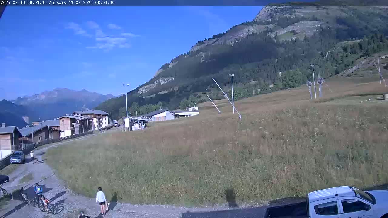 Aussois Ski Slopes Live Cam - Saint-Jean-de-Maurienne, Savoie, Auvergne-Rhone-Alpes, France