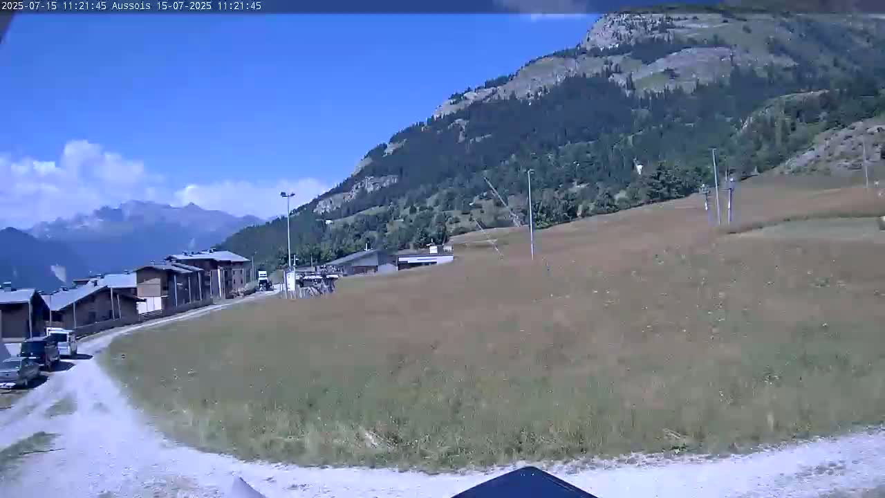 Aussois Ski Slopes Live Cam - Saint-Jean-de-Maurienne, Savoie, Auvergne-Rhone-Alpes, France