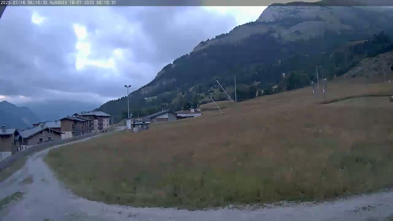 Aussois Ski Slopes Live Cam - Saint-Jean-de-Maurienne, Savoie, Auvergne-Rhone-Alpes, France