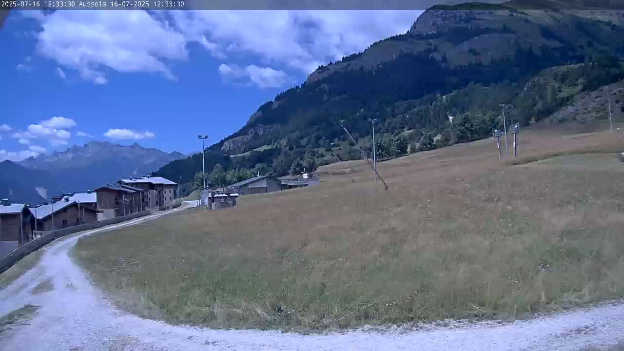 Aussois Ski Slopes Live Cam - Saint-Jean-de-Maurienne, Savoie, Auvergne-Rhone-Alpes, France