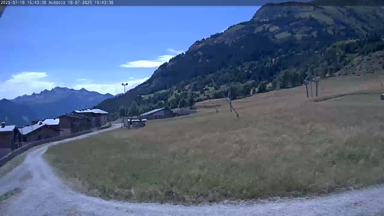 Aussois Ski Slopes Live Cam - Saint-Jean-de-Maurienne, Savoie, Auvergne-Rhone-Alpes, France
